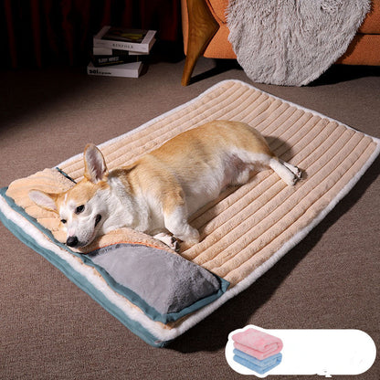 Winter Warm Dog Kennel Pillow Dog Mat Dog Sleeping Mat Sleeping Cat - Pets Crazy Shops