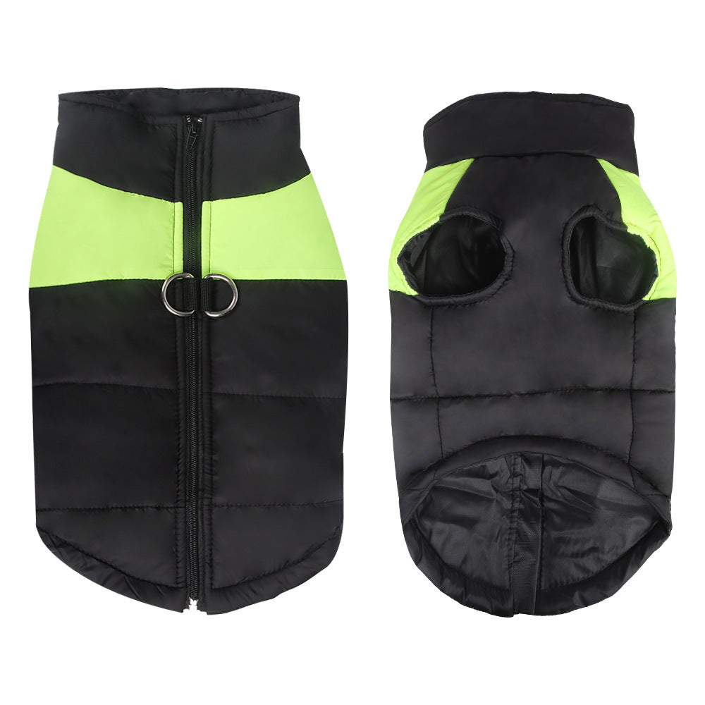 Winter Warm Pet Dog Clothes Thicken Pullover For Small Large Dogs Sweatshirt Puppy Down Jacket French For Dog Clothes - Pets Crazy Shops