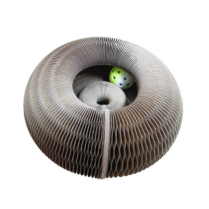 Magic Organ Cat Scratchers 2 In 1 Funny Shaped Cat Scratching Board Foldable Convenient Recyclable Durable Cat Scratcher - Pets Crazy Shops