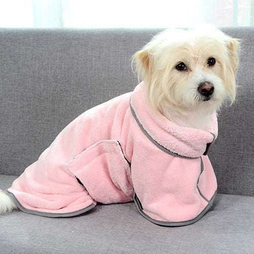 Quick-drying Pet Absorbent Towel Dog Bathrobe Pet Dog Bath Towel For Dogs Cats Microfiber Absorbent Pet Drying Towel Pet Supplies Pet Products - Pets Crazy Shops