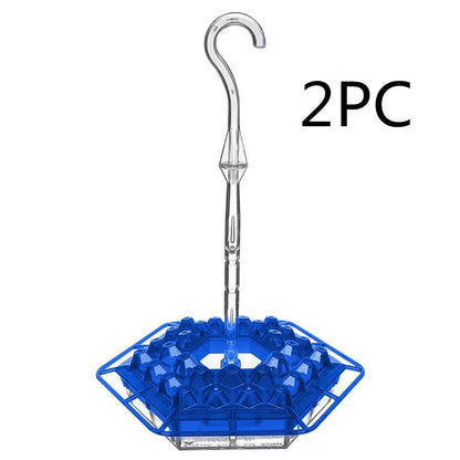 Hanging Red Hexagonal Hummingbird Feeder With Hook - Pets Crazy Shops