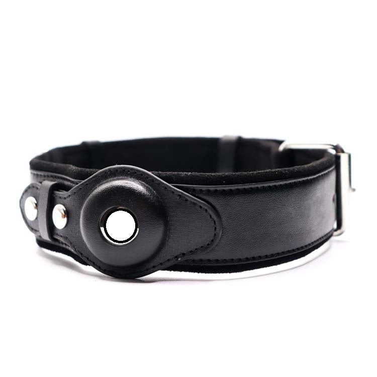 Location Tracker First Layer Leather Dog Pet Collar - Pets Crazy Shops