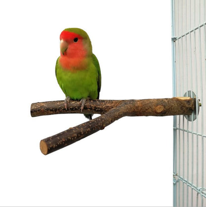 Bird Standing Frame Rattan Ring Chewing Toy Bird Cage - Pets Crazy Shops