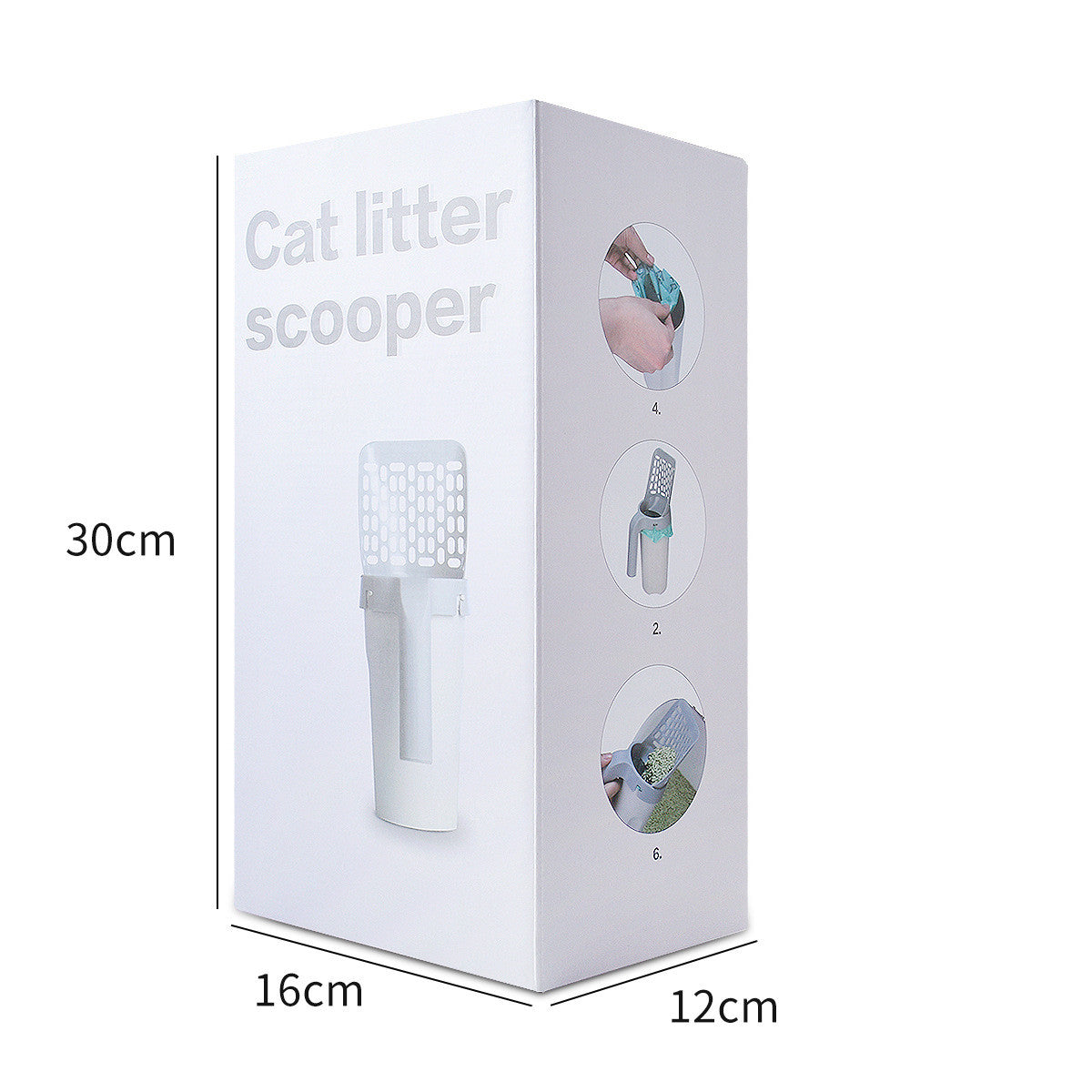 Plastic Cat Litter Scoop Pet Care Sand Waste Scooper Shovel Hollow Cleaning Tool - Pets Crazy Shops