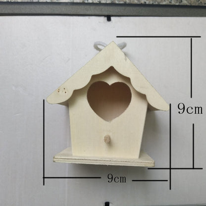 Creative Wooden Bird Nest Ornaments - Pets Crazy Shops