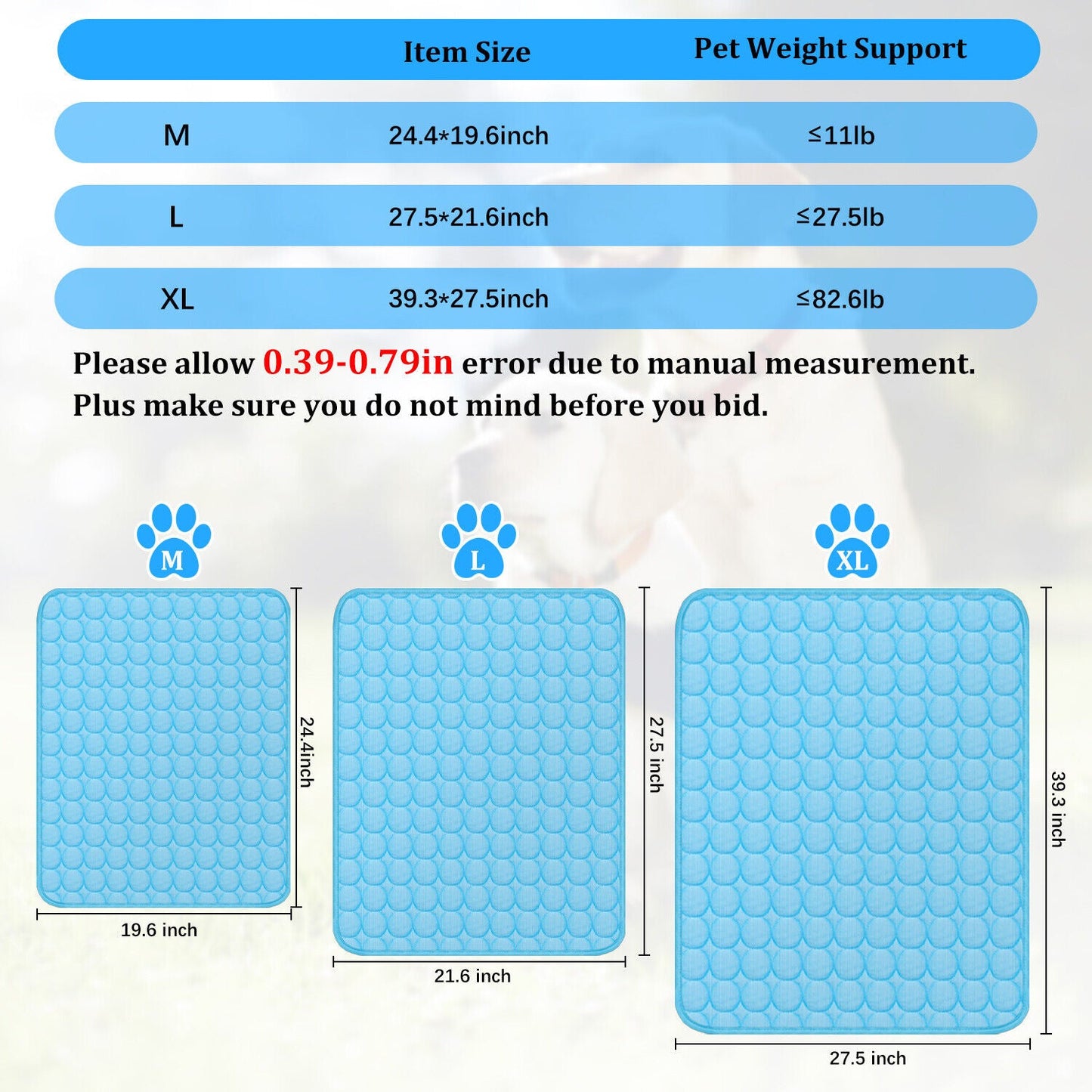 Pet Cooling Mat Cool Pad Cushion Dog Cat Puppy Blanket For Summer Sleeping Bed Dog Cooling Bed Pet Cooling Mat - Pets Crazy Shops