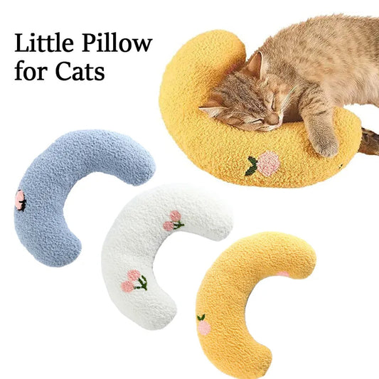 Little Pillow For Cats Fashion Neck Protector Deep Sleep Puppy U-Shaped Pillow Pets Pillow Kitten Headrest Dog Sleeping Pillow Pet Products - Pets Crazy Shops