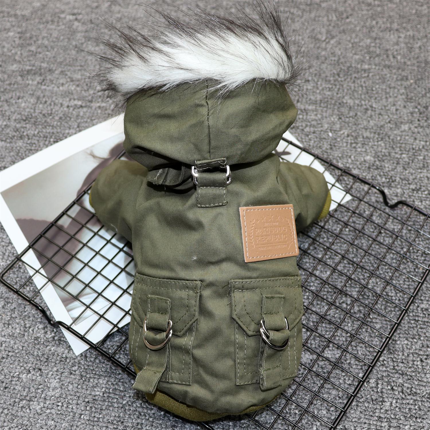 Padded Dog Clothes Padded Coat For Small Dogs - Pets Crazy Shops