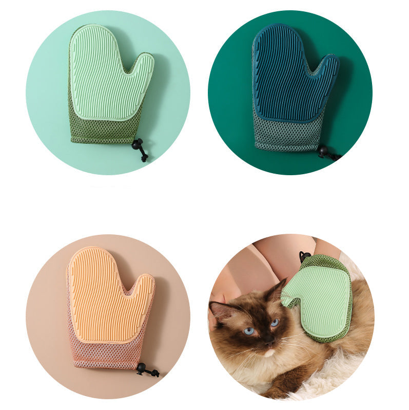 Comb 2-in-1 Floating Hair Removal Pet Gloves Pet Supplies Dog Cat Hair Remove - Pets Crazy Shops