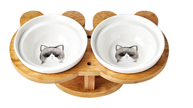 Ceramic Pet Products Cat Bowl - Pets Crazy Shops