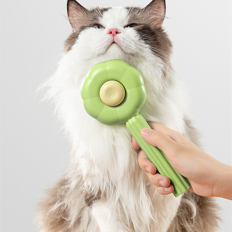 Sunflower Shape Pet Comb Cat Comb - Pets Crazy Shops