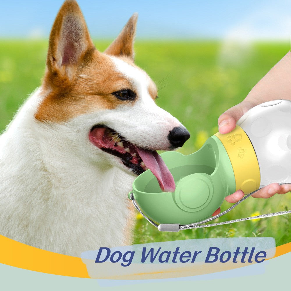 Dog Water Bottle Portable Travel Pet Drinker Leak Proof Dog Bowl Food Cat Fountain Outdoor Walking Drinking Bottle Dogs Feeder - Pets Crazy Shops