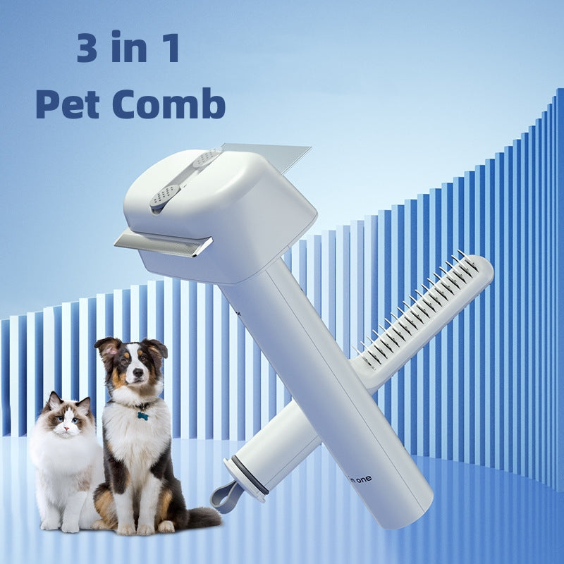 3in1 Pets Hair Unknotting Comb Hair Device Cat Pet Products - Pets Crazy Shops