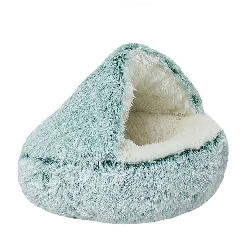 Plush shell pet nest - Pets Crazy Shops