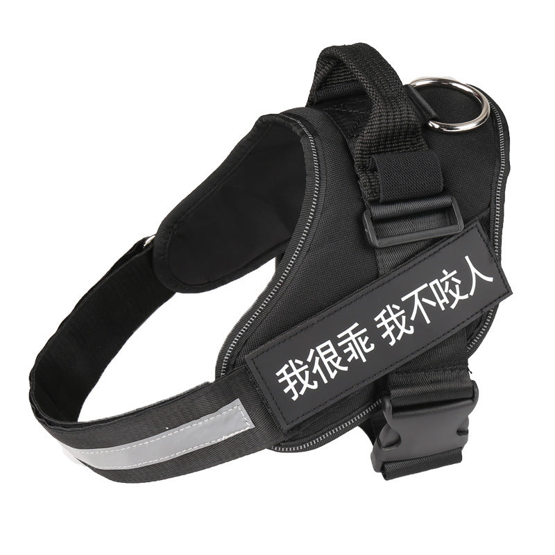 Personalized Dog Harness No Pull Reflective Breathable Adjustable Pet Harness For Small Large Dog Harness Vest With Custom - Pets Crazy Shops