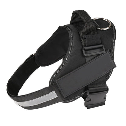 Personalized Custom Reflective Breathable Dog Harness NO PULL Adjustable Pet Harness For Small Large Dog Harness Vest With Patch - Pets Crazy Shops