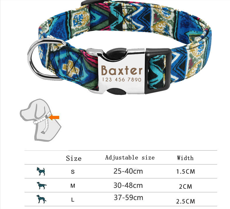 Dog Pet Supplies Collars Glow At Night - Pets Crazy Shops