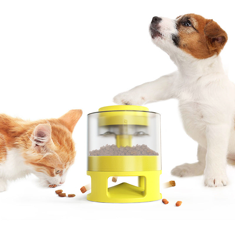 Dog Food Feeder Pet Accessories Cat Feeder Catapult Educational Dog Toys Pet Supplies Food Dispenser Just One Snap Comes Food - Pets Crazy Shops