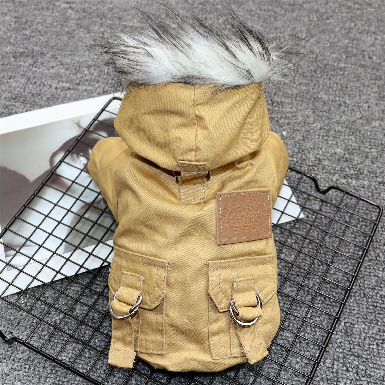 Padded Dog Clothes Padded Coat For Small Dogs - Pets Crazy Shops
