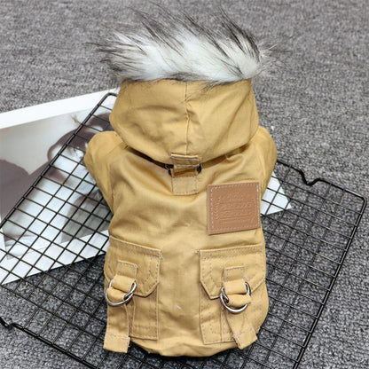Padded Dog Clothes Padded Coat For Small Dogs - Pets Crazy Shops