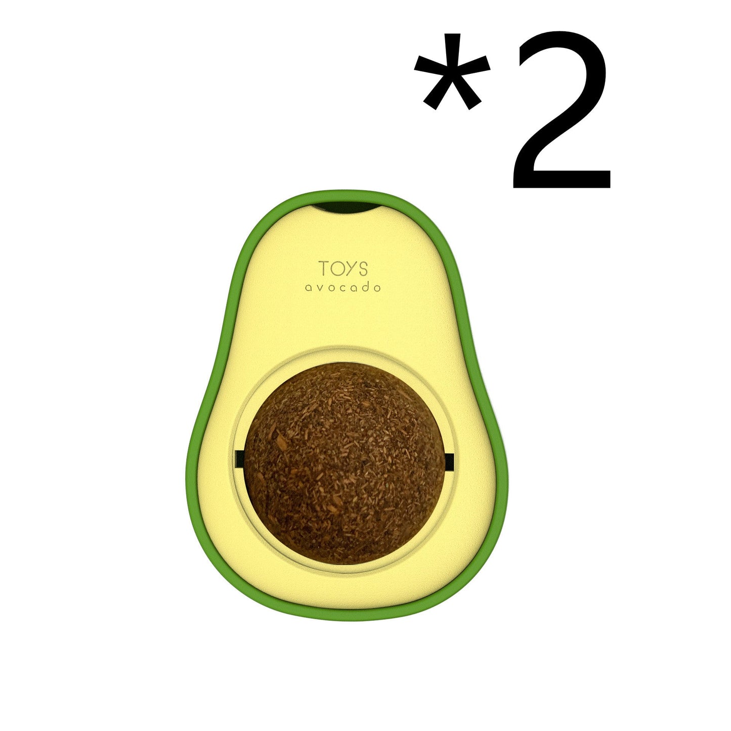 Avocado Cat Mint Multifunctional Catnip Toy 360 Rotating Self-healing Artifact Pet Supplies - Pets Crazy Shops