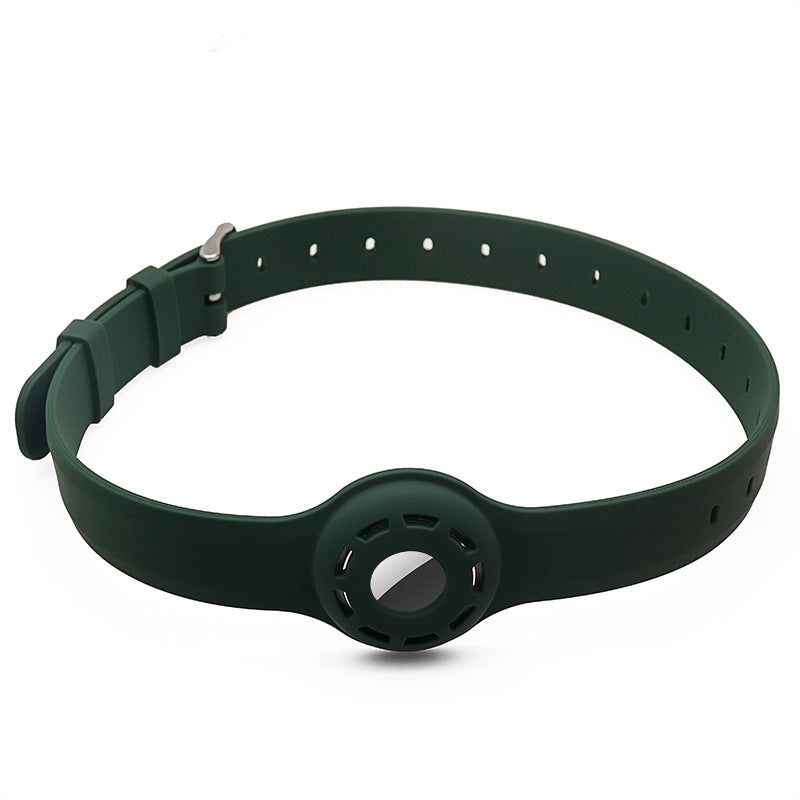 Pet Collar Anti-lost Silicone Airtags Tracker - Pets Crazy Shops