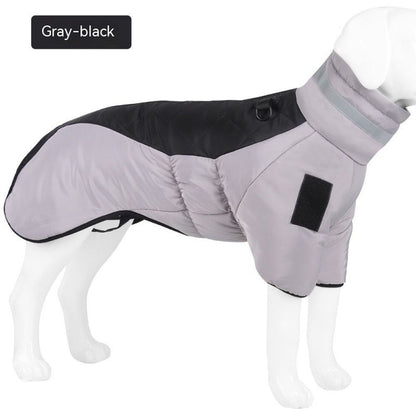 New Winter Dog Coat Waterproof Pet Clothes For Medum Large Dogs Warm Thicken Dog Vest Custome Labrador Jacket - Pets Crazy Shops