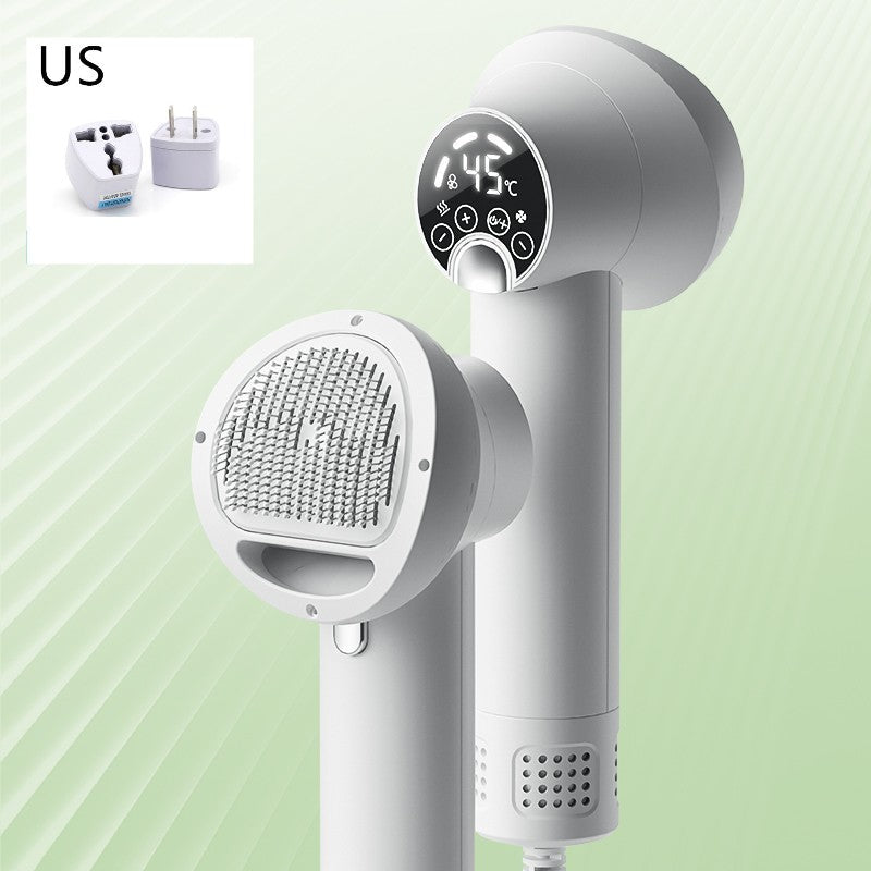 Smart Pet Hair Dryer Dog Golden Retriever Cat Grooming Hairdressing Blow & Comb Silent No Harm Pet Cleaning Supplies Pet Products - Pets Crazy Shops