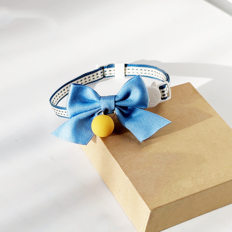Cute Cat Bow Tie Pet Accessories Bell - Pets Crazy Shops