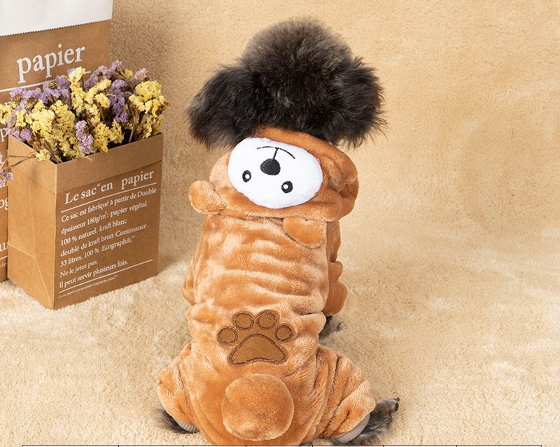 Autumn And Winter Transformed Into Dog Pet Costumes - Pets Crazy Shops