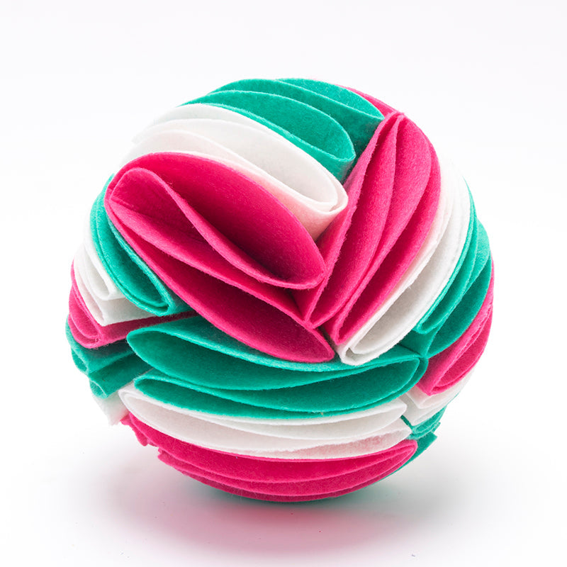 Foldable Dog Snuffle Ball Dog Training Toys Increase IQ Pet Cat Training Games Feeding Intelligence Toy - Pets Crazy Shops