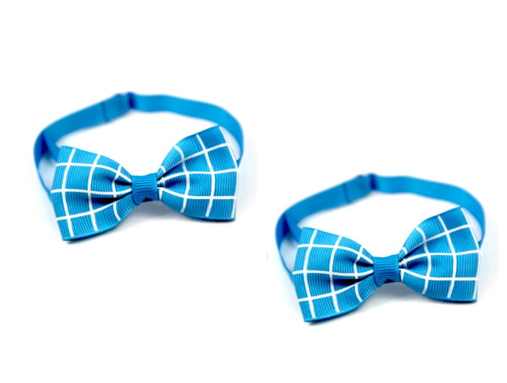 Plaid Pet Tie Cat Dog Scarf Accessories Pet Accessories - Pets Crazy Shops
