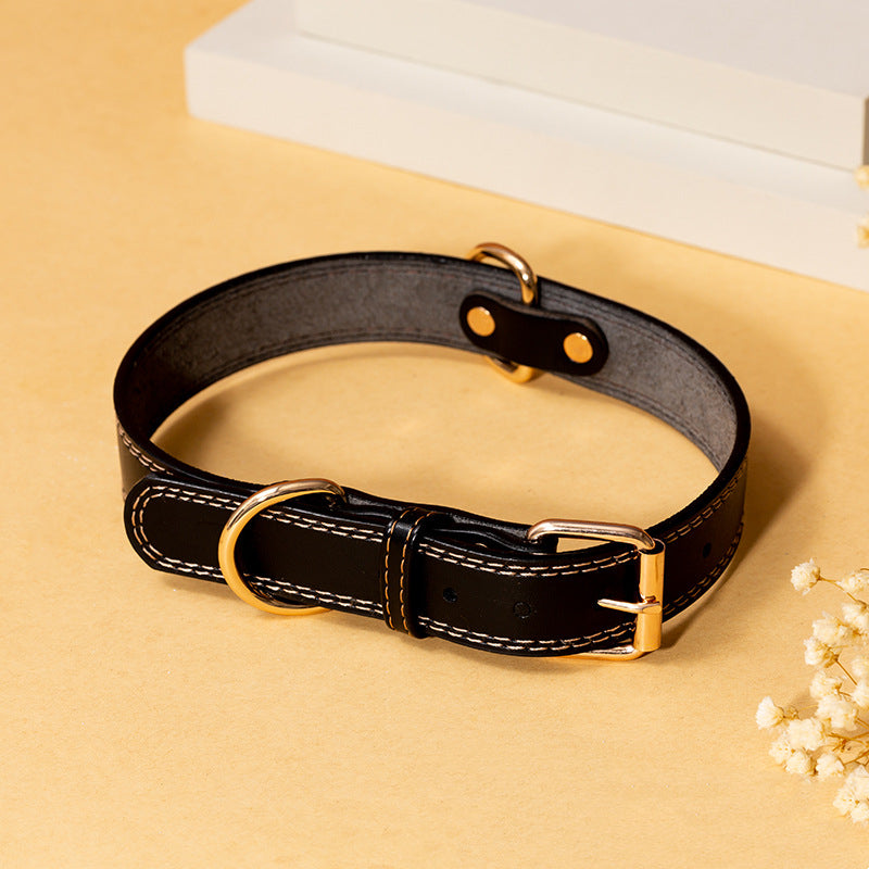 PU Leather Collar Dog Collar - Pets Crazy Shops