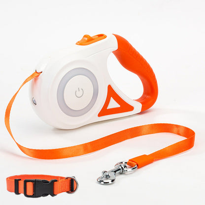 Dog Leash Retractable Leash And Dog Collar Spotlight Automatic Pet Dog Cat Traction Rope For Small Medium Dogs Pet Product - Pets Crazy Shops