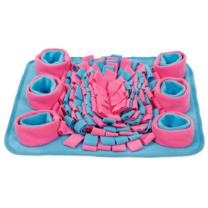 Dog Sniffing Mat Dog Puzzle Toy Pet Snack Feeding Mat Boring Interactive Game Training Blanket Snuffle Feeding Training Mat - Pets Crazy Shops