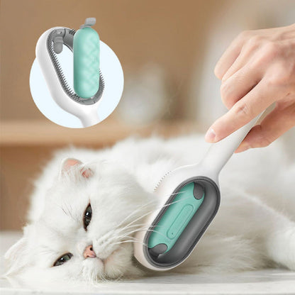 Pet Grooming Brush Dematting Dog Comb Cat Brush To Remove Floating Hair Sticky Hair With Tank Pet Cleaning Supplies - Pets Crazy Shops