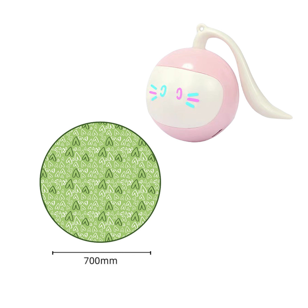 Automatic Funny Cat Toys Electric Motion Undercover Moving Bouncing Rolling Ball Interactive Toy For Indoor Cat Kitty Pet Toy - Pets Crazy Shops