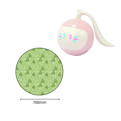 Automatic Funny Cat Toys Electric Motion Undercover Moving Bouncing Rolling Ball Interactive Toy For Indoor Cat Kitty Pet Toy - Pets Crazy Shops