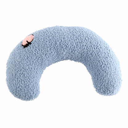 Little Pillow For Cats Fashion Neck Protector Deep Sleep Puppy U-Shaped Pillow Pets Pillow Kitten Headrest Dog Sleeping Pillow Pet Products - Pets Crazy Shops