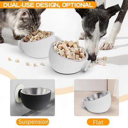 Magnetic Pet Bowl Cat Feeder Dog Foodbowl Pet Products - Pets Crazy Shops