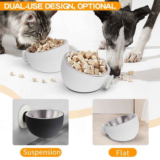 Magnetic Pet Bowl Cat Feeder Dog Foodbowl Pet Products  -  - Pets Crazy Shops -