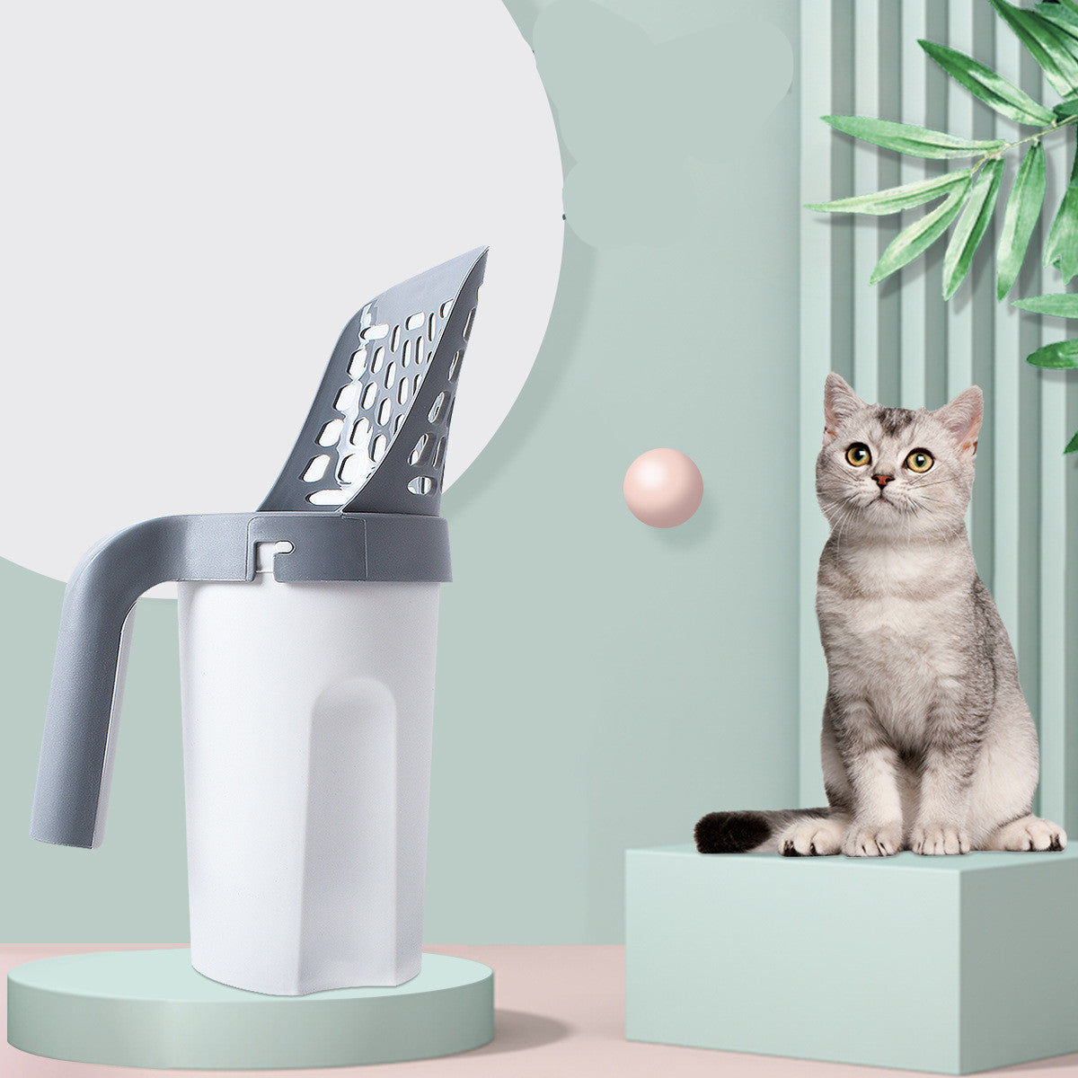Plastic Cat Litter Scoop Pet Care Sand Waste Scooper Shovel Hollow Cleaning Tool - Pets Crazy Shops