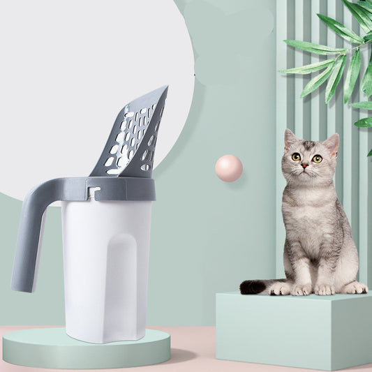 Plastic Cat Litter Scoop Pet Care Sand Waste Scooper Shovel Hollow Cleaning Tool - Pets Crazy Shops