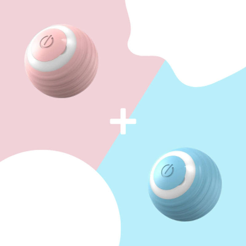 Automatic Moving Bouncing Rolling Ball Smart Cat Toy Ball Self-Moving Kitten Toy For Indoor Cat Kitten - Pets Crazy Shops